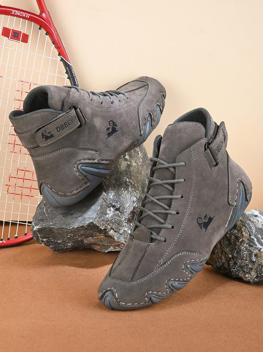 Casual Sneakers For Men's (Grey)